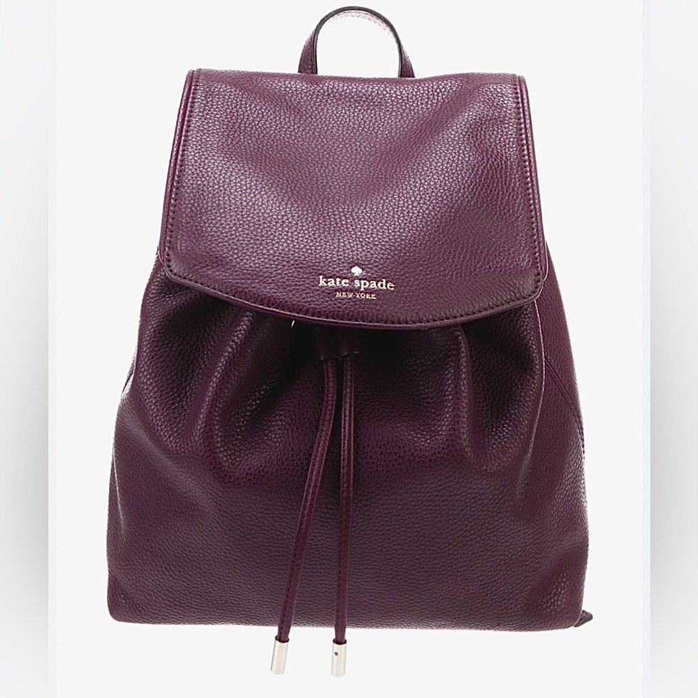 KATE SPADE pebble leather small backpack bag ❤️💜